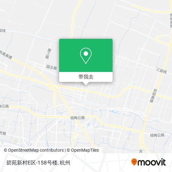 碧苑新村E区-158号楼地图