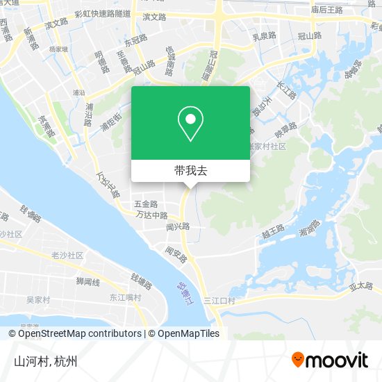 山河村地图