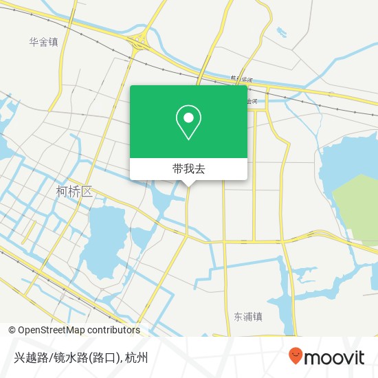 兴越路/镜水路(路口)地图