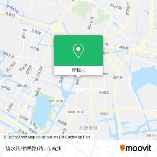 镜水路/裕民路(路口)地图