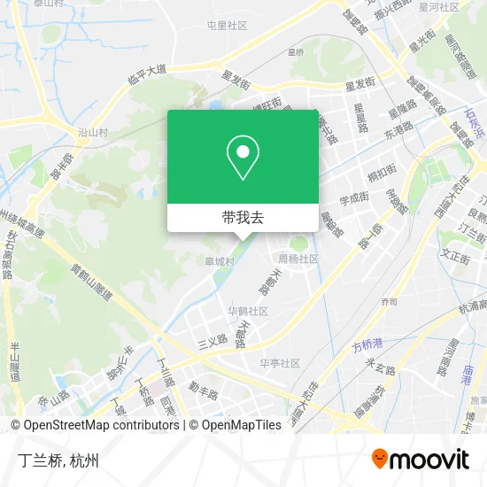 丁兰桥地图