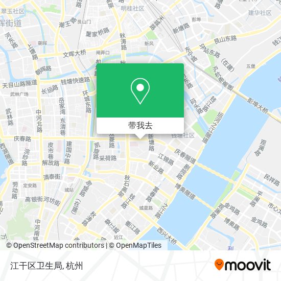 江干区卫生局地图