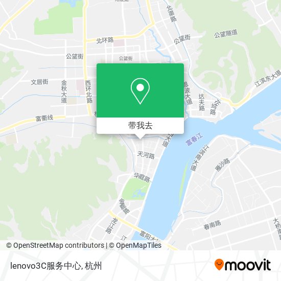 lenovo3C服务中心地图