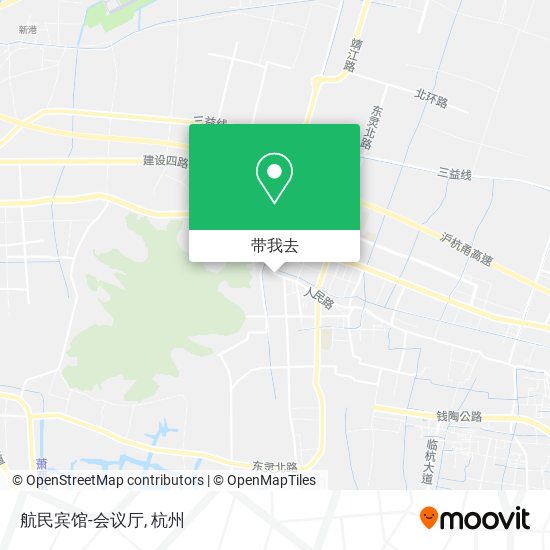 航民宾馆-会议厅地图