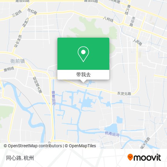 同心路地图