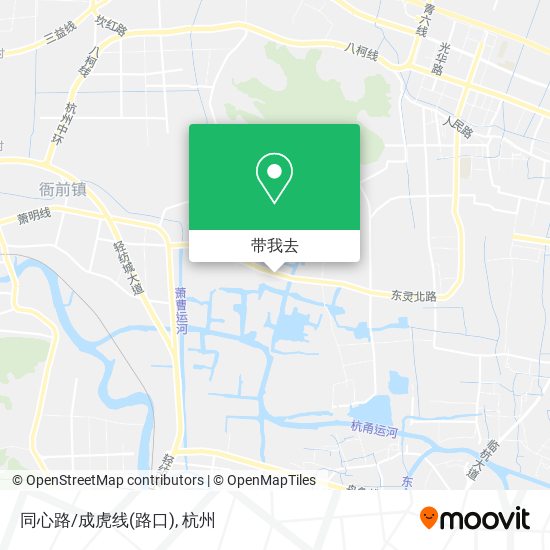 同心路/成虎线(路口)地图