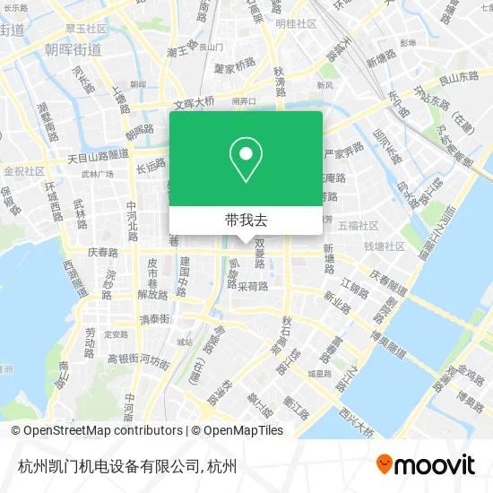 杭州凯门机电设备有限公司地图
