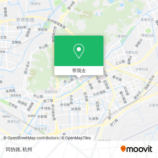 同协路地图