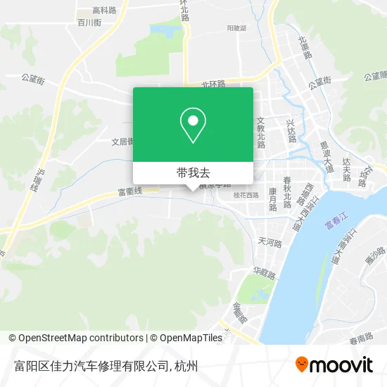 富阳区佳力汽车修理有限公司地图