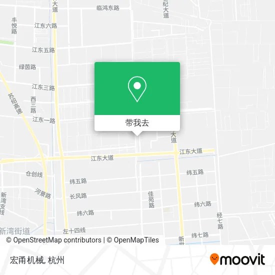宏甬机械地图