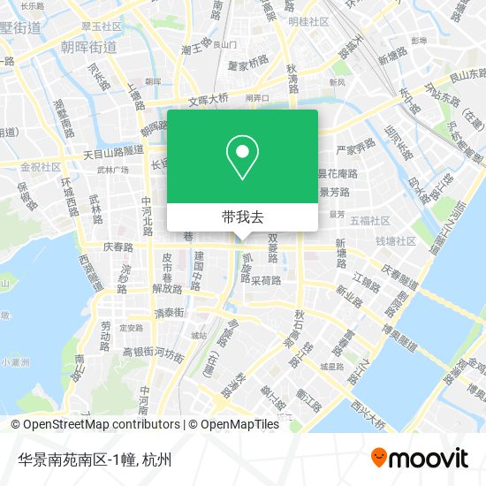 华景南苑南区-1幢地图