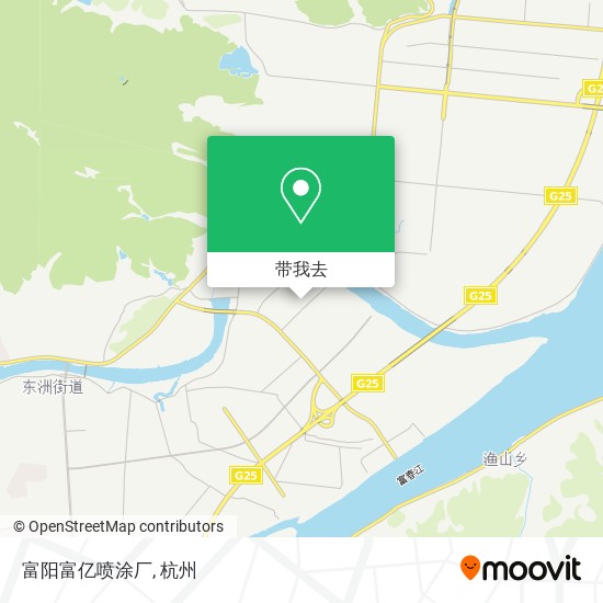 富阳富亿喷涂厂地图