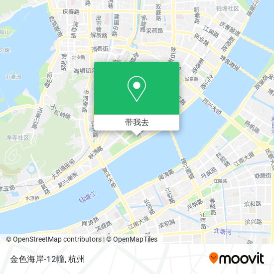 金色海岸-12幢地图