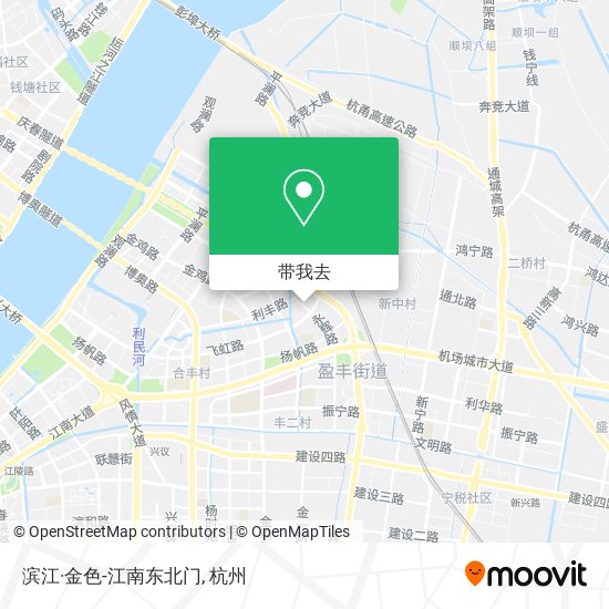 滨江·金色-江南东北门地图