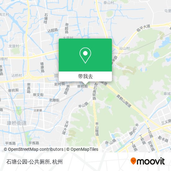 石塘公园-公共厕所地图