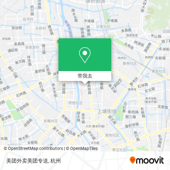 美团外卖美团专送地图