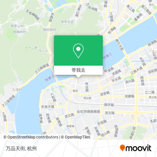 万品天街地图