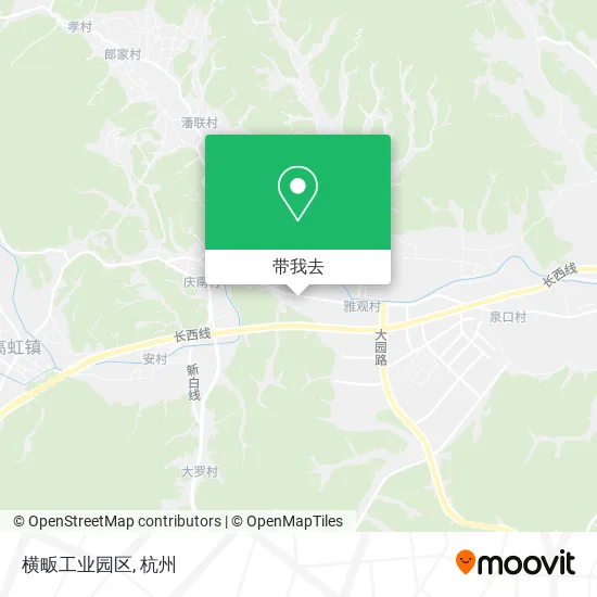 横畈工业园区地图
