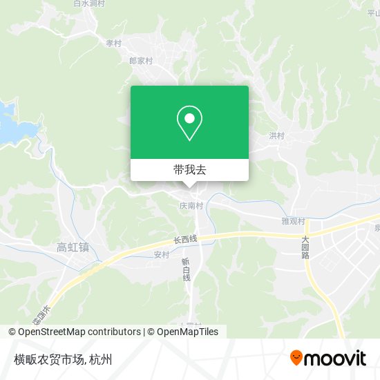 横畈农贸市场地图