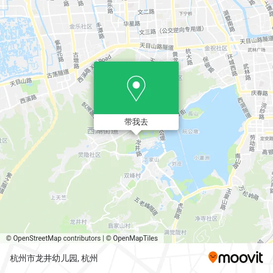 杭州市龙井幼儿园地图