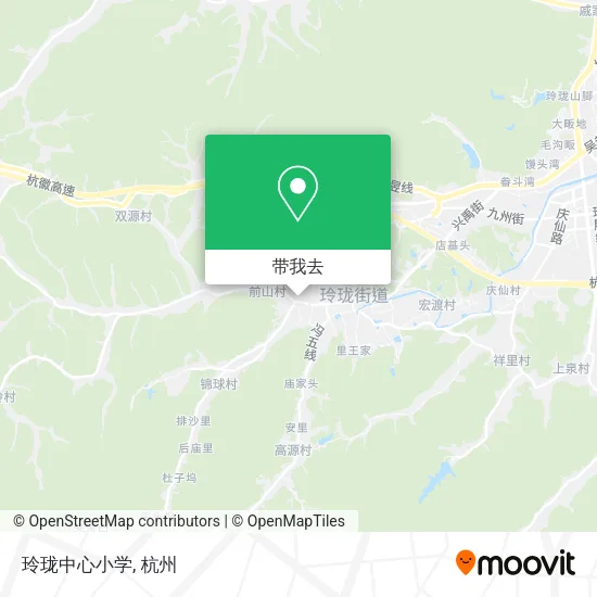 玲珑中心小学地图