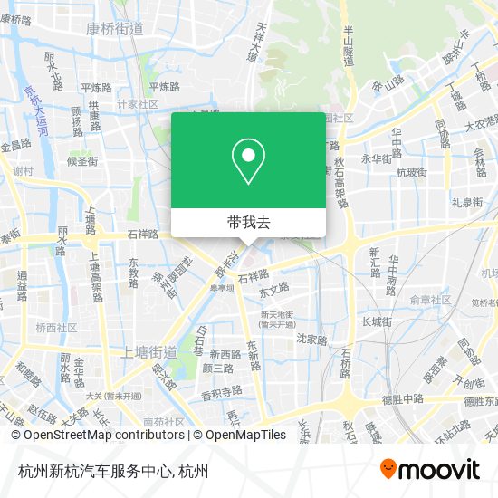 杭州新杭汽车服务中心地图