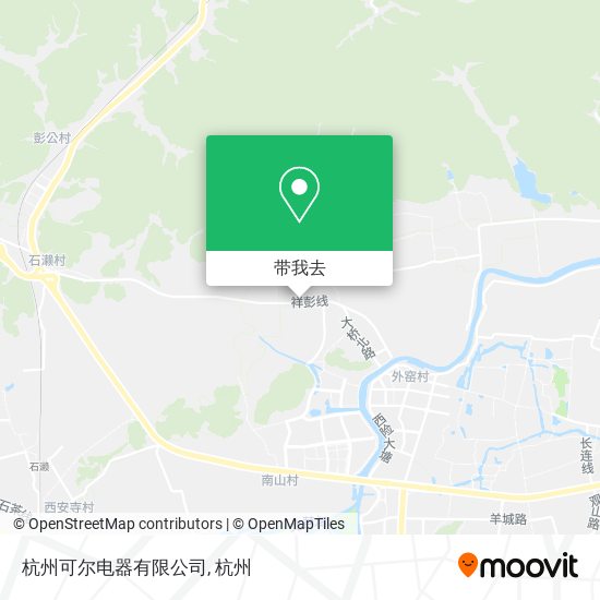 杭州可尔电器有限公司地图