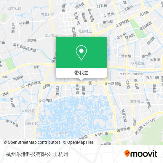 杭州乐港科技有限公司地图