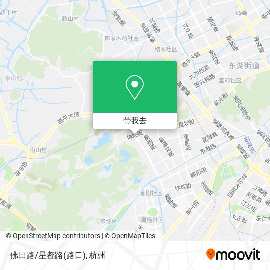 佛日路/星都路(路口)地图