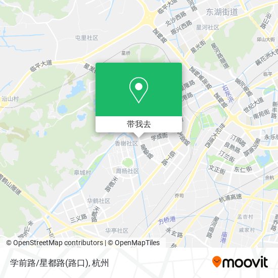 学前路/星都路(路口)地图