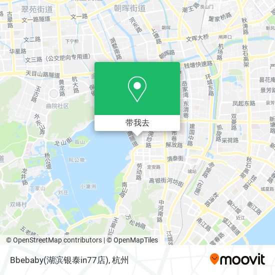 Bbebaby(湖滨银泰in77店)地图