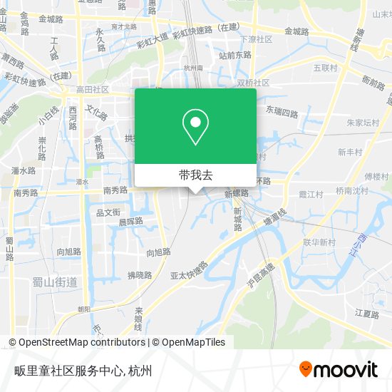 畈里童社区服务中心地图