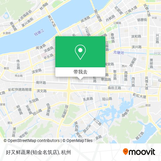 好又鲜蔬果(铂金名筑店)地图