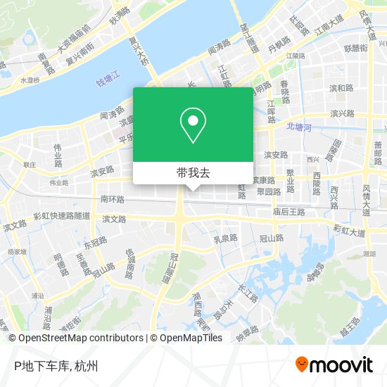 P地下车库地图