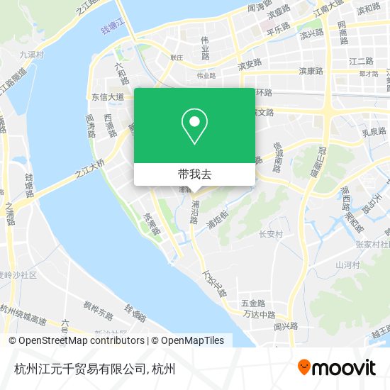 杭州江元千贸易有限公司地图