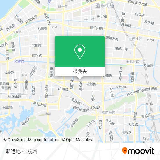 新运地带地图