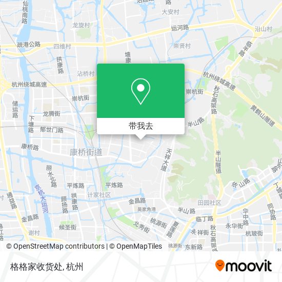 格格家收货处地图