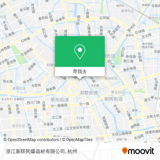 浙江新联民爆器材有限公司地图