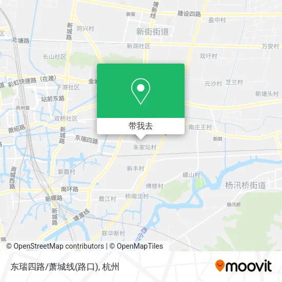 东瑞四路/萧城线(路口)地图