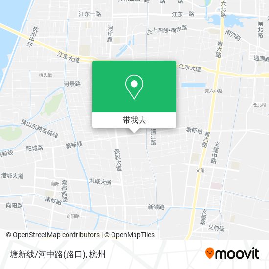 塘新线/河中路(路口)地图