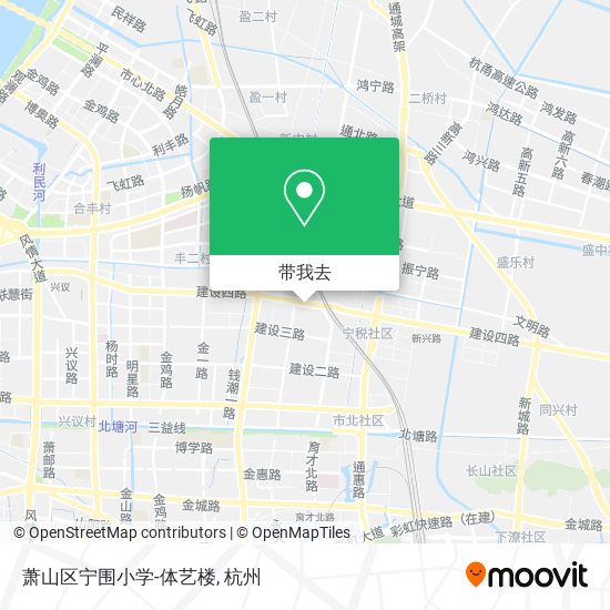 萧山区宁围小学-体艺楼地图