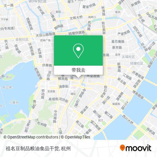 祖名豆制品粮油食品干货地图