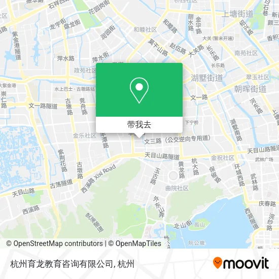 杭州育龙教育咨询有限公司地图
