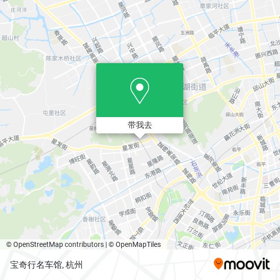 宝奇行名车馆地图
