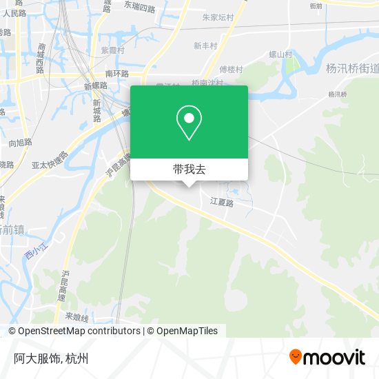 阿大服饰地图