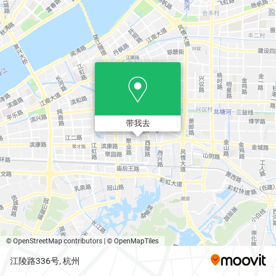 江陵路336号地图