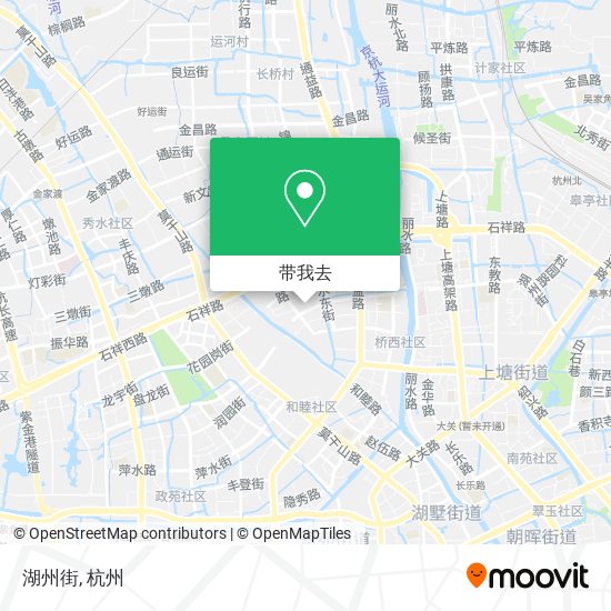 湖州街地图