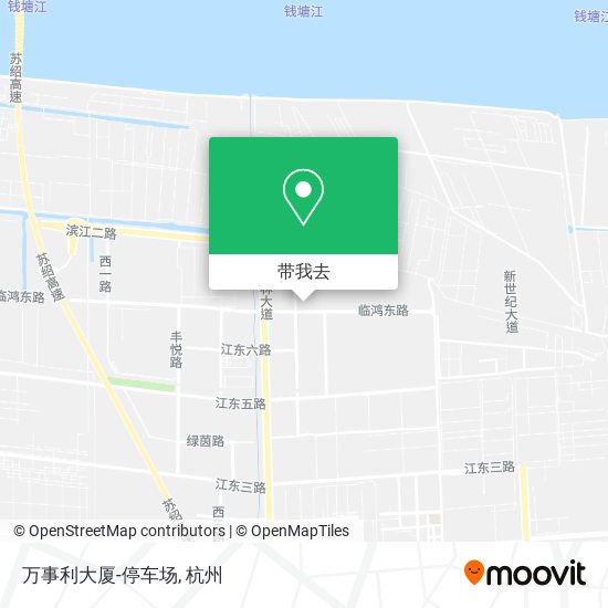 万事利大厦-停车场地图