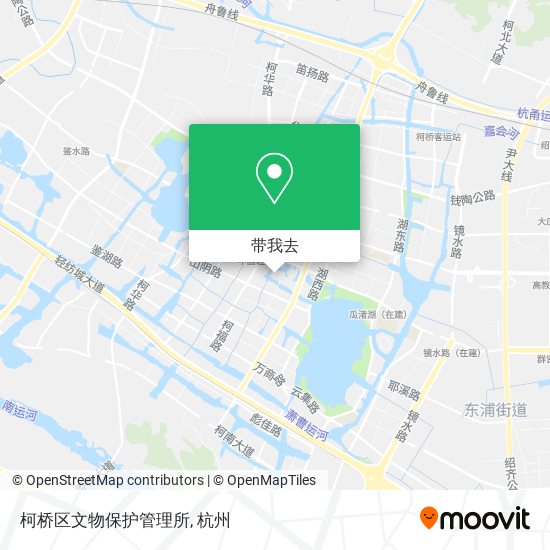 柯桥区文物保护管理所地图