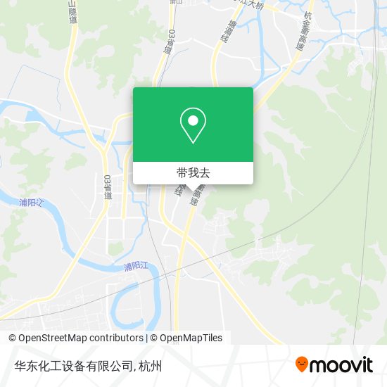 华东化工设备有限公司地图